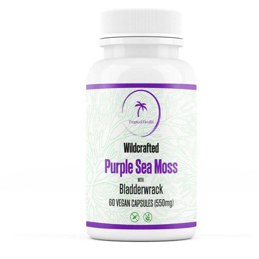 Irish Sea Moss with Bladderwrack Capsules - 60ct (Tropical Health Center)